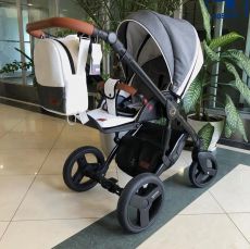 Детская коляска 2 в 1 Verdi Orion 06 White&Jeans